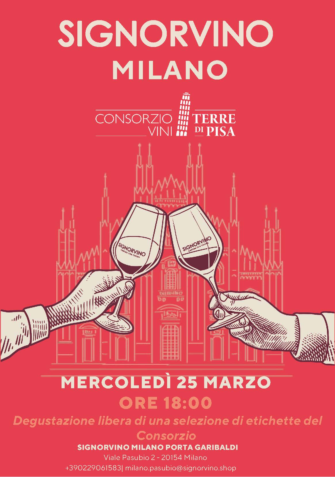 LA DOC TERRA DI PISA SI PRESENTA A MILANO
